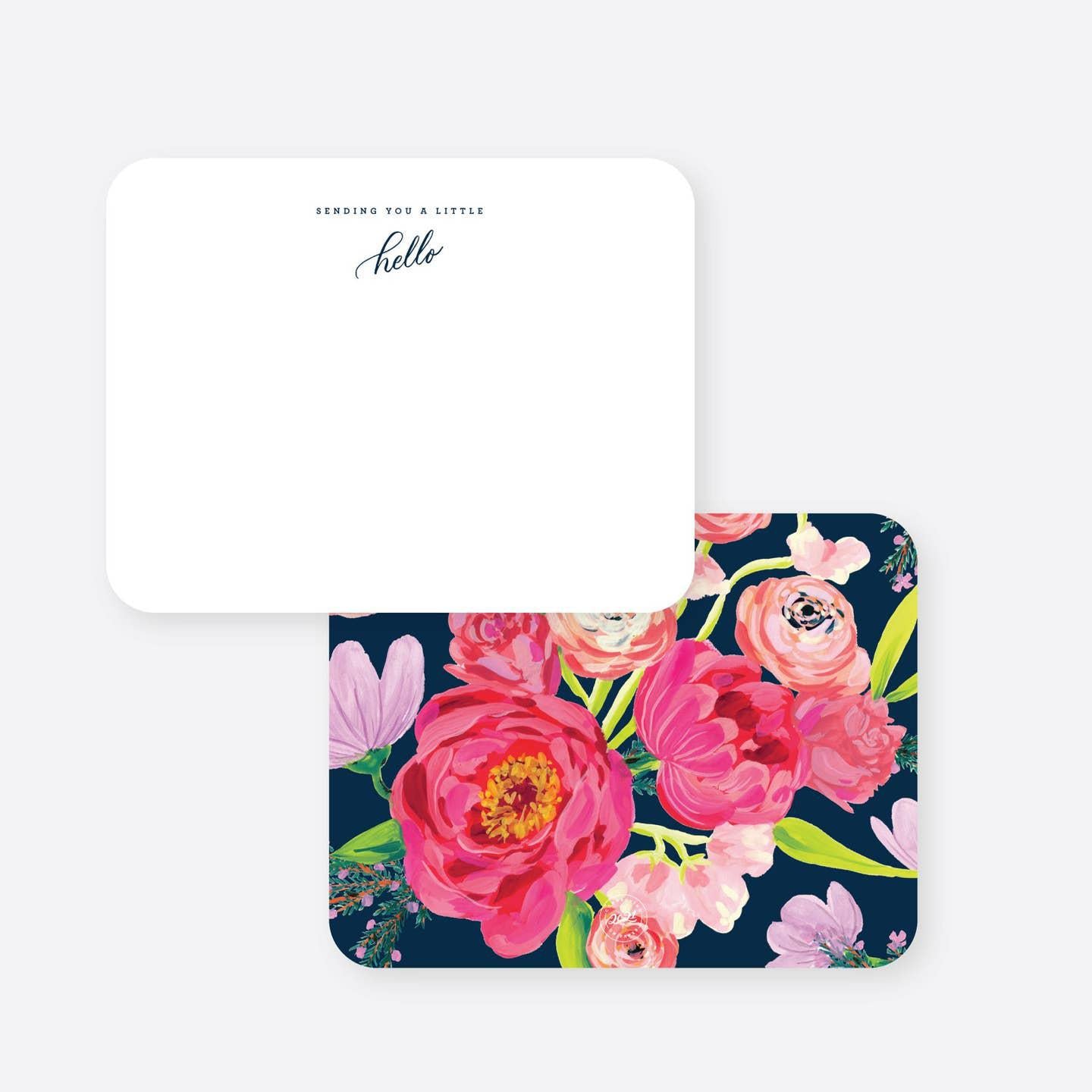 Little Hello Flat Note Card Set